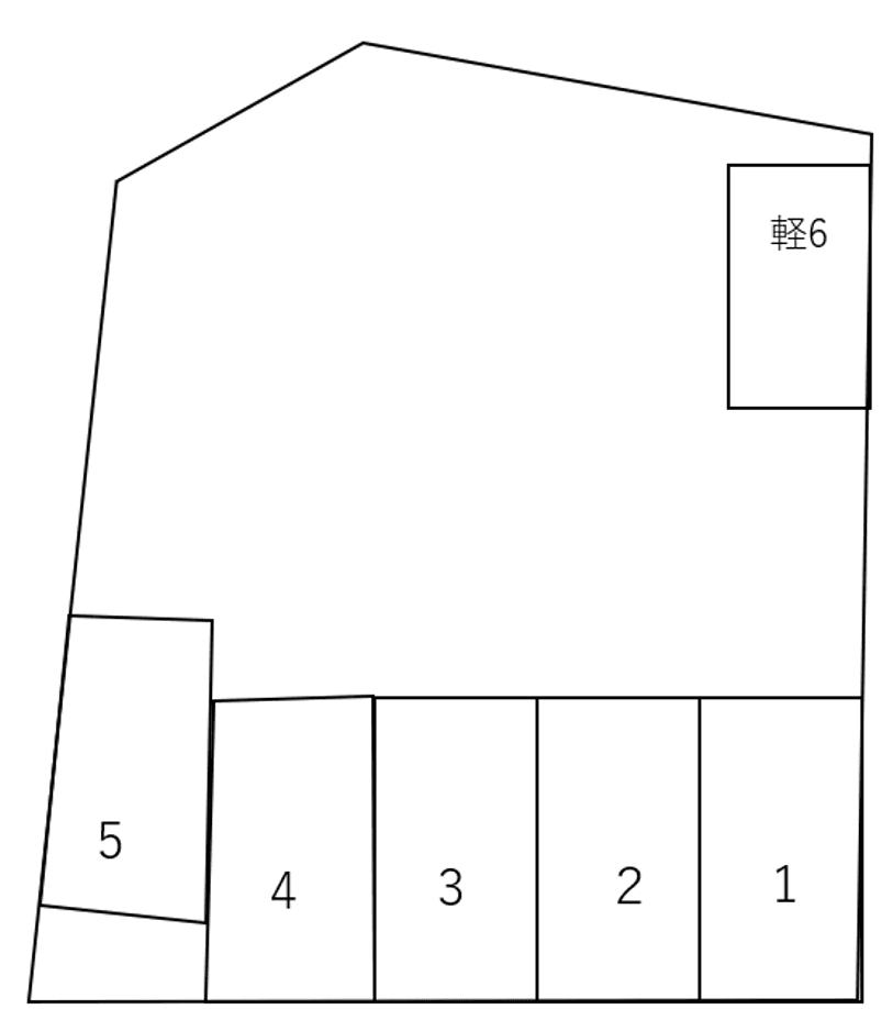 みなみ野第41駐車場の駐車配置図