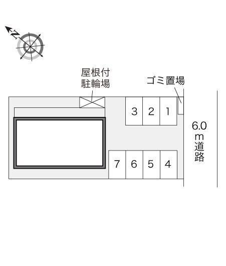 デル・ソーレ(21712)の駐車配置図