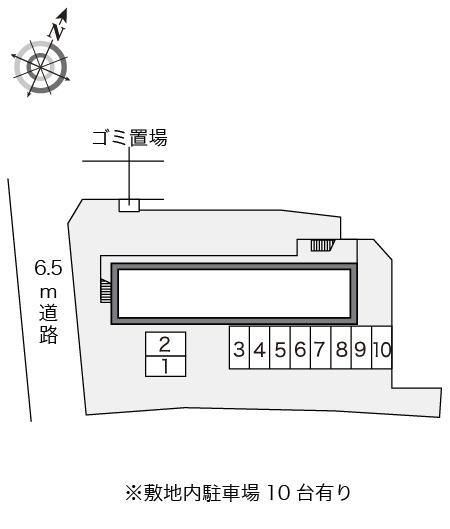 グランシア(11624)の駐車配置図
