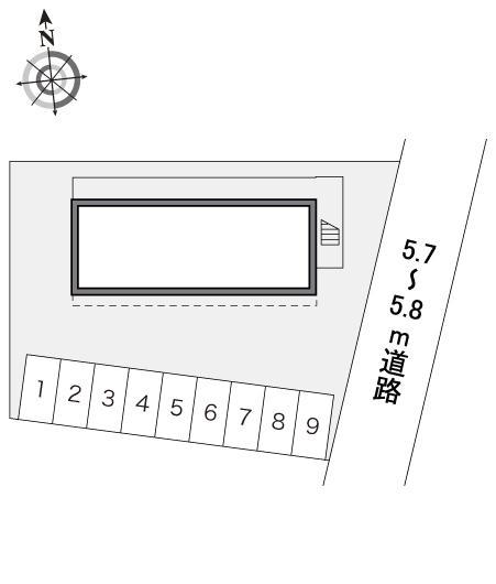 シュプール(16349)の駐車配置図