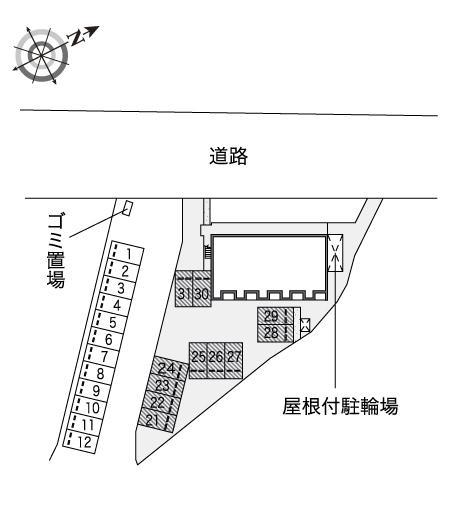 ぽらん(52633)の駐車配置図