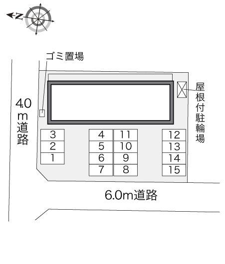 パストラル　Ｅ(24264)の駐車配置図
