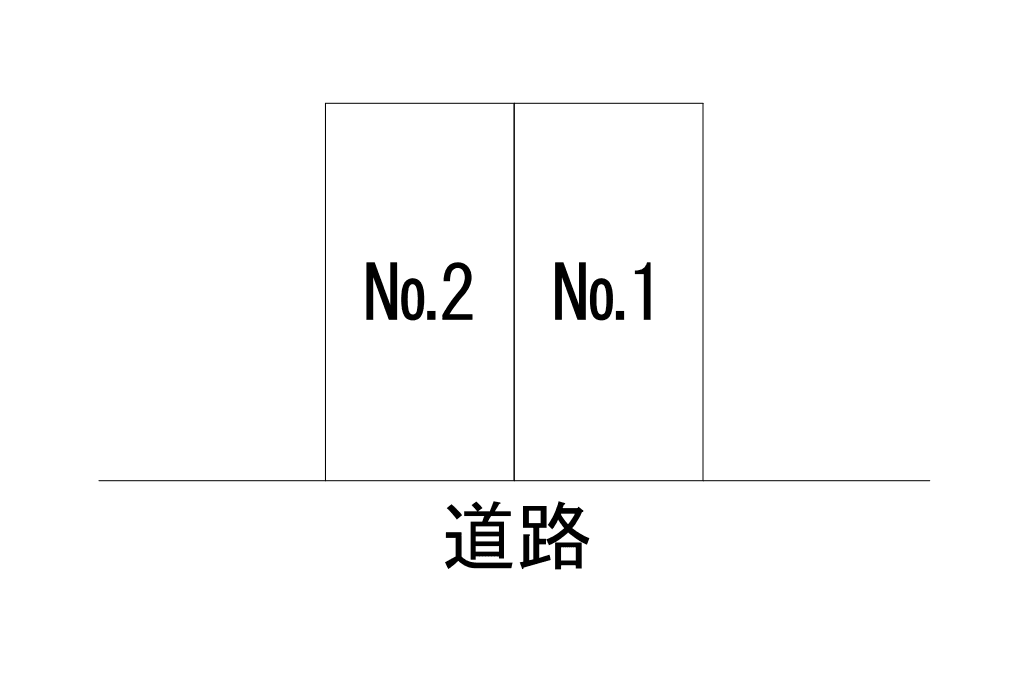 南25条西9丁目駐車場の駐車配置図