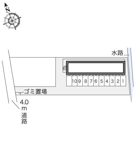 ＳＴＵＤＩＯ　７１(18023)の駐車配置図