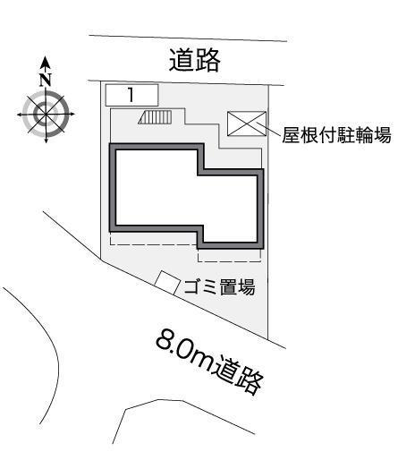新森(26349)の駐車配置図