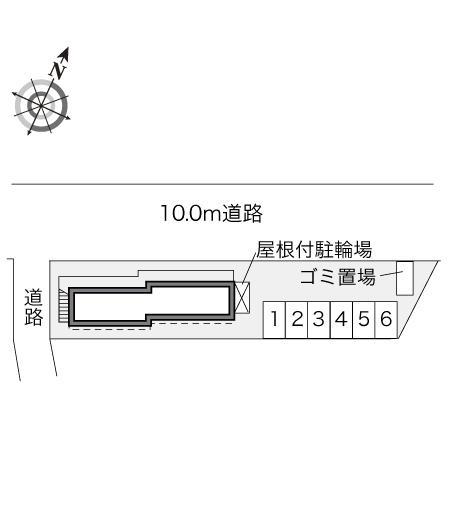 プランドール(24387)の駐車配置図