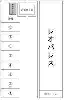 カズミパーキングの駐車場