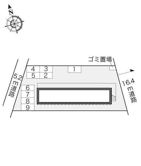 静樹(19675)の駐車配置図
