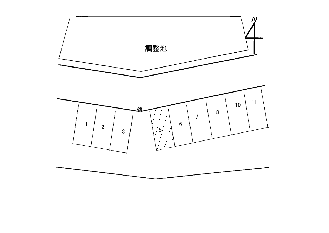 ＮＯ．１５２の駐車配置図