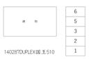 DUPLEX国王510の駐車場