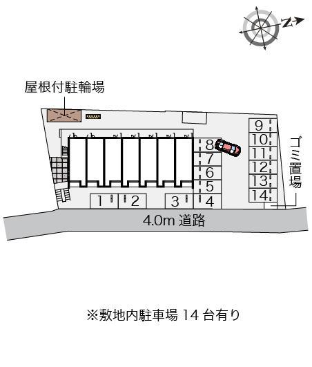 クレイノアンムート(55945)の駐車配置図