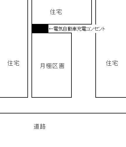 【電気自動車可】上馬２丁目警察署前駐車場の駐車配置図