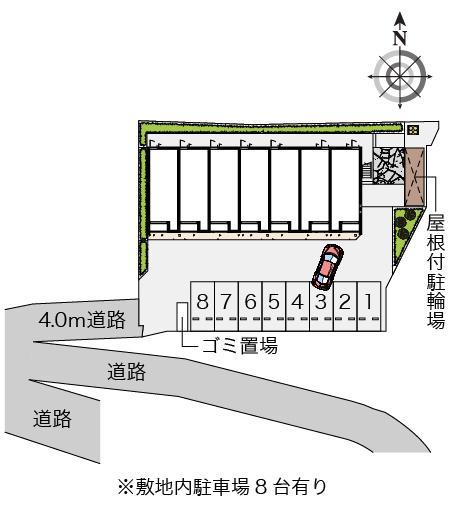 クレイノルヴニール(55798)の駐車配置図