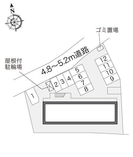 ａｐｒｉｌｅ(14079)の駐車配置図