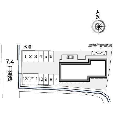 アンフィニ(38230)の駐車配置図