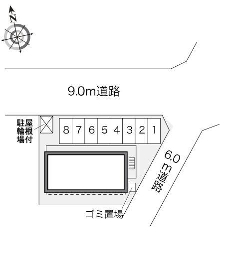 松風(27895)の駐車配置図