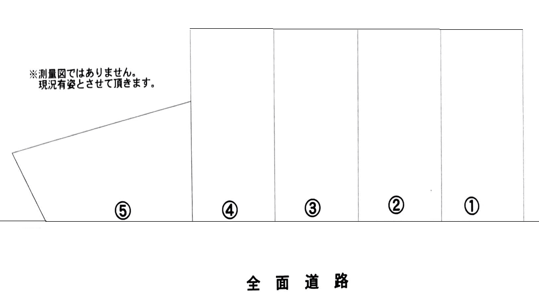 日野南1丁目　荒井駐車場の駐車配置図