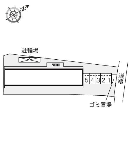 ミストラル千里(22508)の駐車配置図