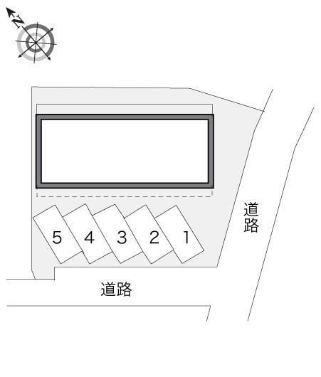 セーブル湘南(10631)の駐車配置図