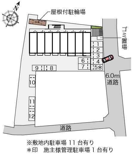 ミランダ藤(55817)の駐車配置図