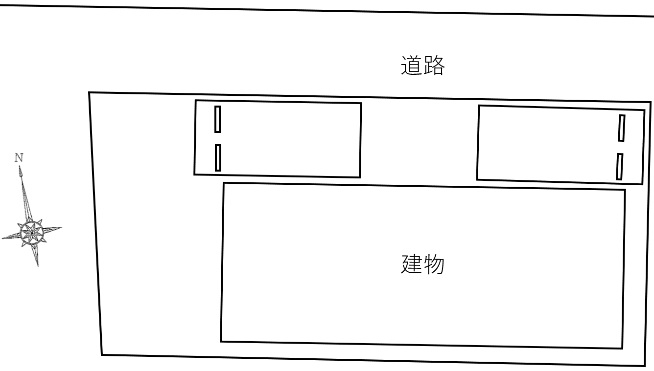 シャルマンの駐車配置図
