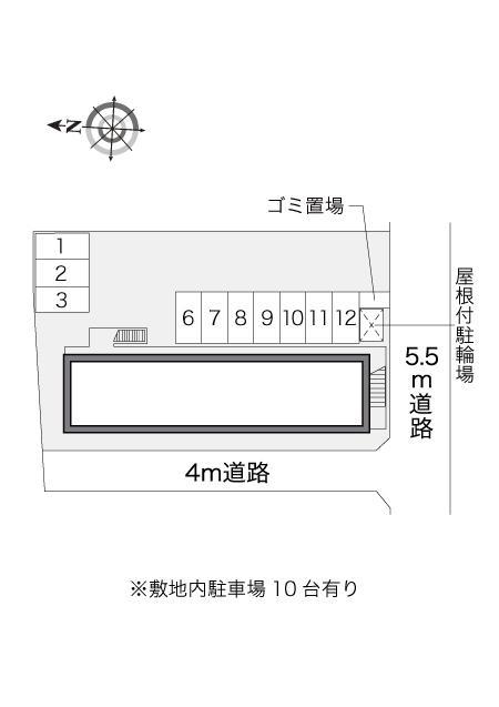 リーベン(13944)の駐車配置図
