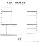 下根町　川辺駐車場の駐車場