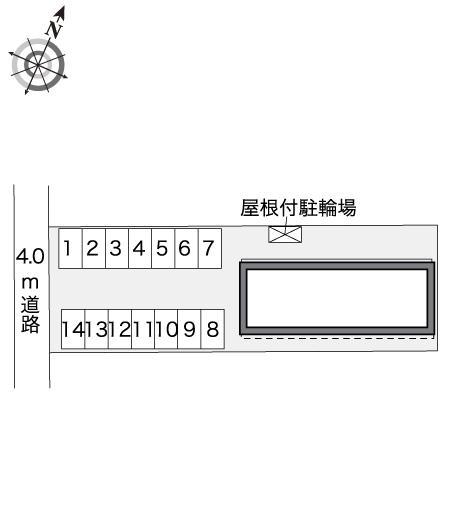 山紫水明(32478)の駐車配置図