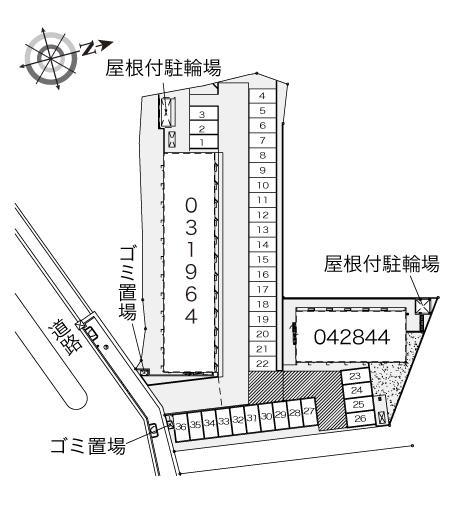 ＹｕＹｕⅠ(31964)の駐車配置図