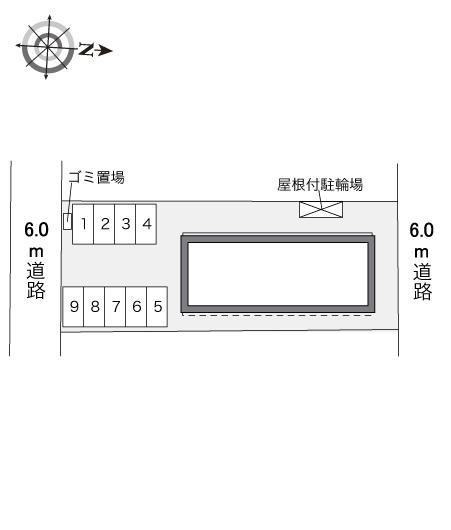 アークⅡ(33059)の駐車配置図