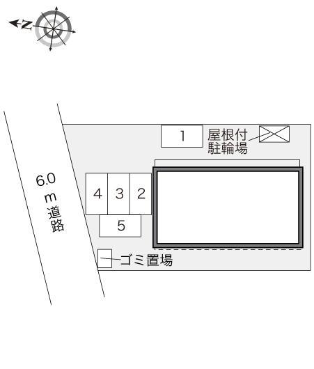 ロンシェル(28664)の駐車配置図