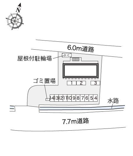 アズサ(32075)の駐車配置図
