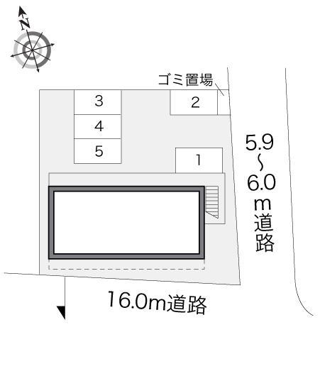 オネスティ(18184)の駐車配置図