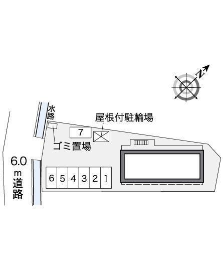 青柳(36353)の駐車配置図