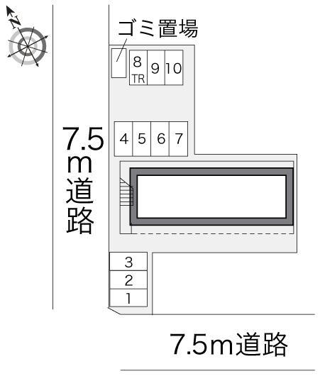 フィオーレ(11376)の駐車配置図