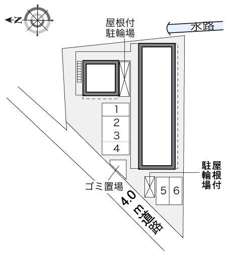 高梁中央(31132)の駐車配置図