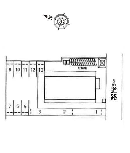 イケダ(9398)の駐車配置図