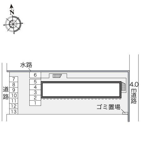 伊賀(19041)の駐車配置図