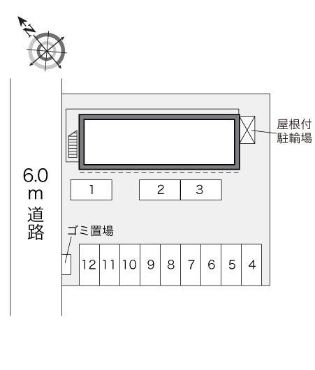 和(24497)の駐車配置図