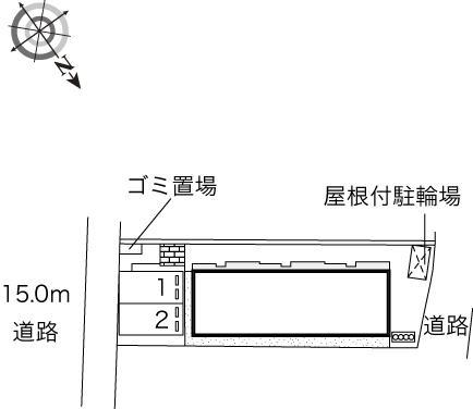 ユリ(45414)の駐車配置図