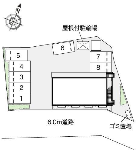 萬貮番館(43645)の駐車配置図