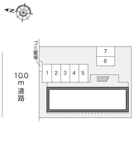 徳重(17100)の駐車配置図