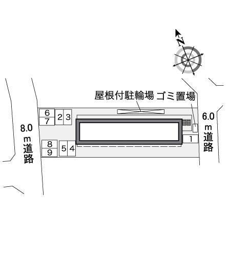 ＯＺＯＮＥ(37196)の駐車配置図