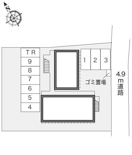 富秋(12571)の駐車配置図