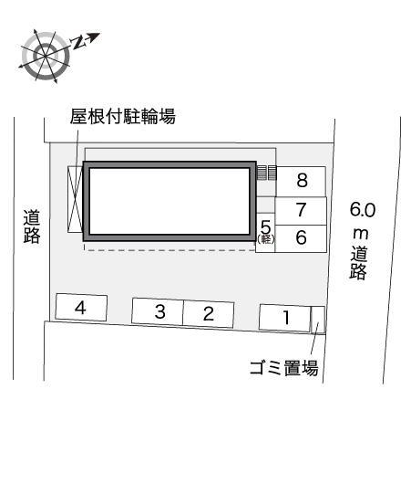 メゾン　ド　ジョア(32099)の駐車配置図