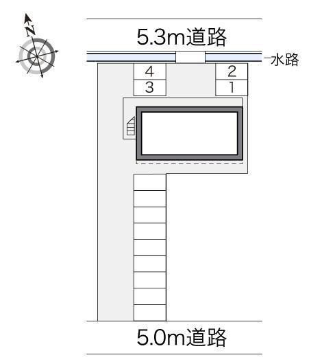 プラスパー(22543)の駐車配置図