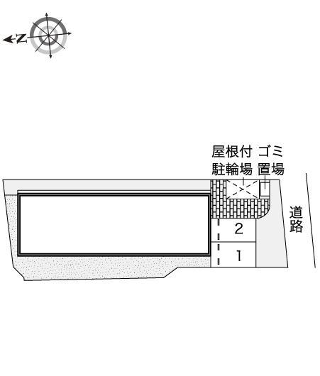 幸玉(40694)の駐車配置図