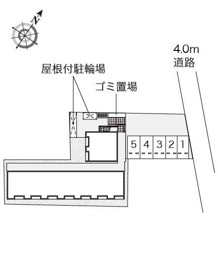 八本松(54499)の駐車配置図