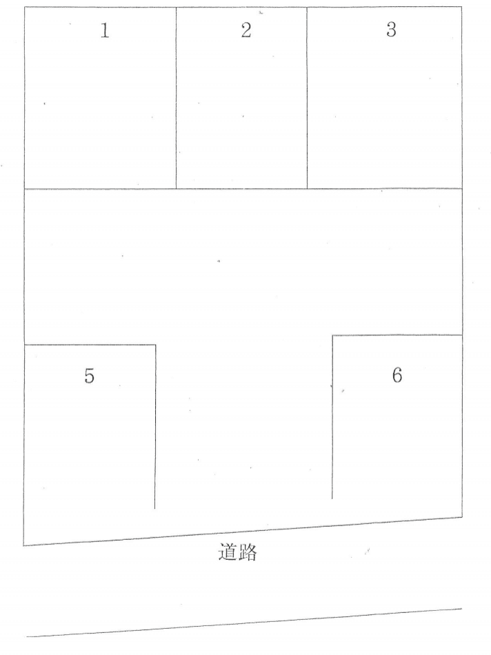 八木パーキングの駐車配置図