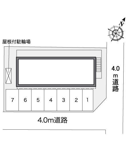 エナ(38476)の駐車配置図